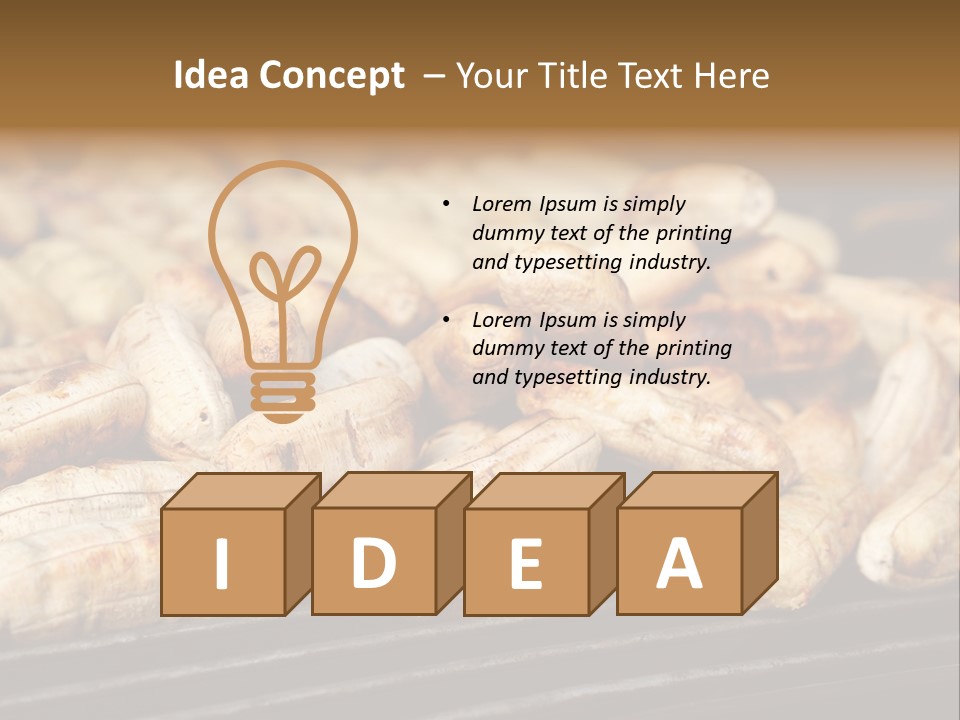 Barbecue Fruit Bangkok PowerPoint Template