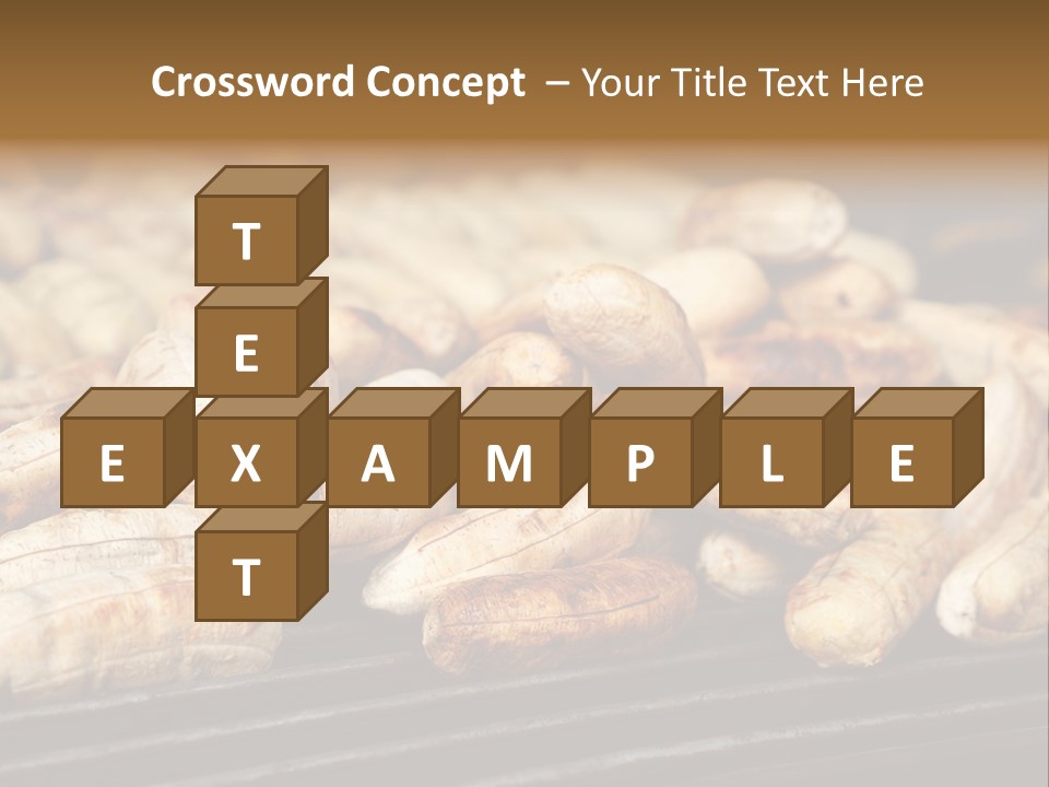 Barbecue Fruit Bangkok PowerPoint Template