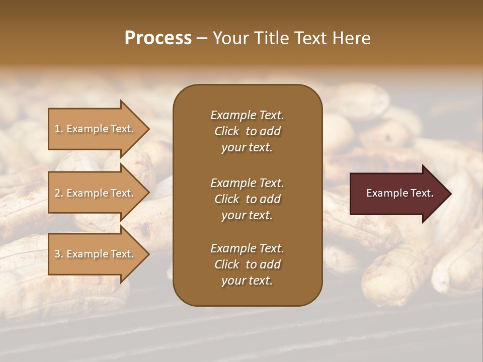 Barbecue Fruit Bangkok PowerPoint Template