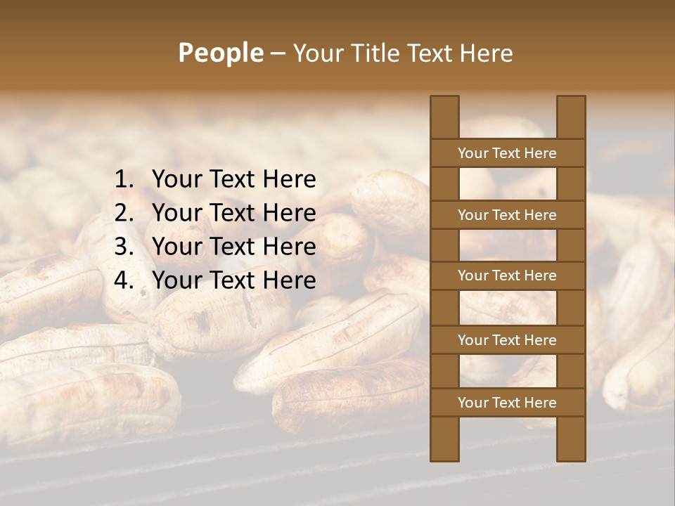 Barbecue Fruit Bangkok PowerPoint Template