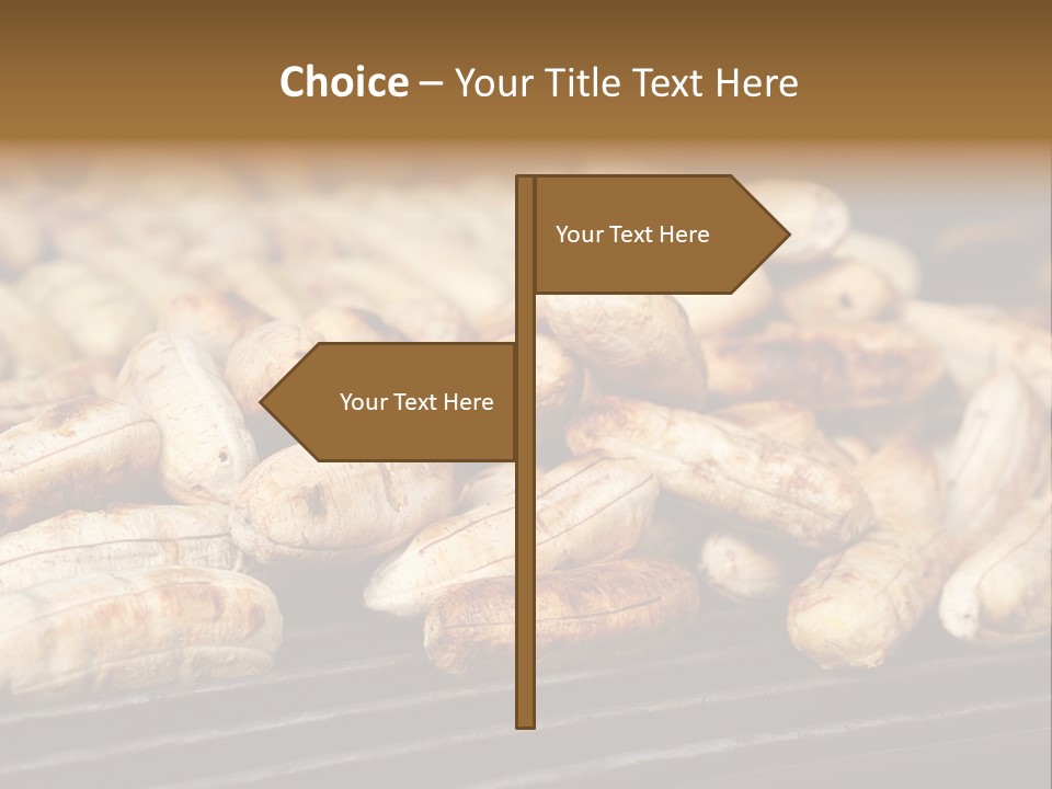 Barbecue Fruit Bangkok PowerPoint Template