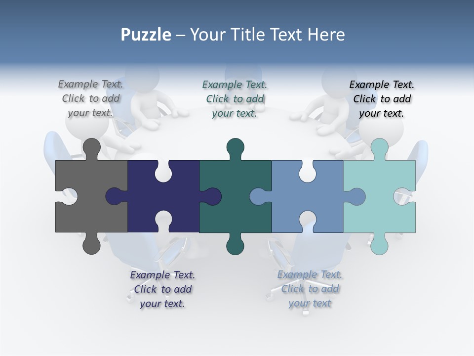 Office Armchair Chair PowerPoint Template