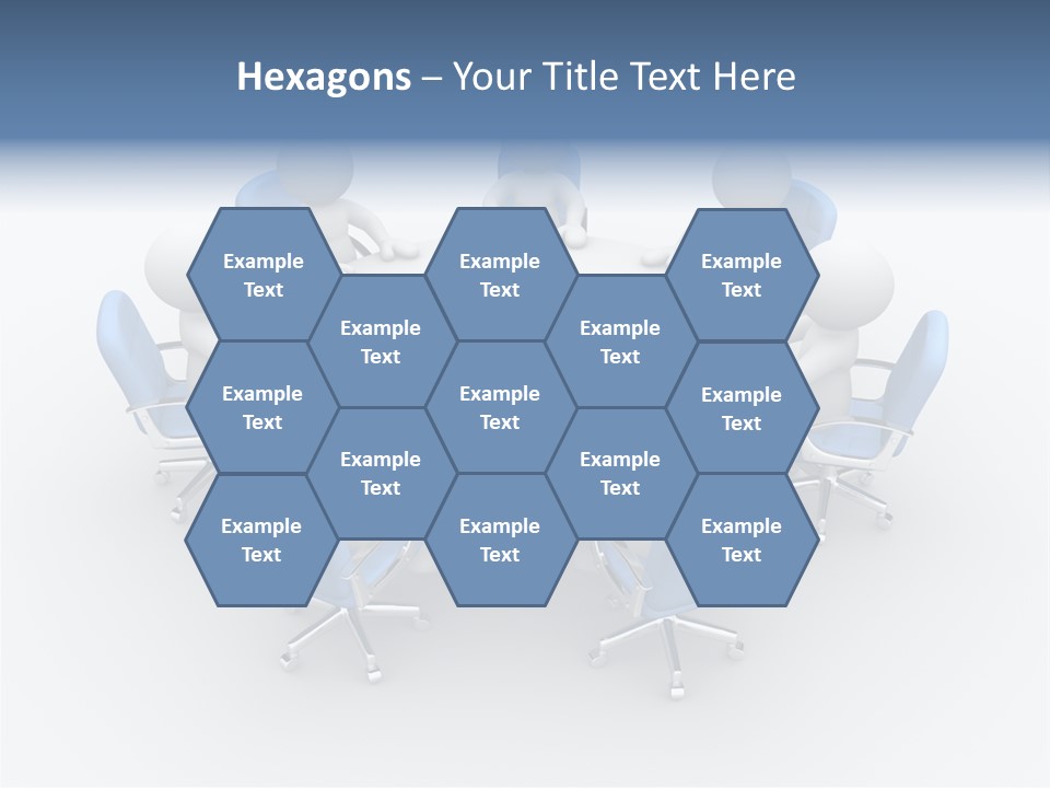 Office Armchair Chair PowerPoint Template