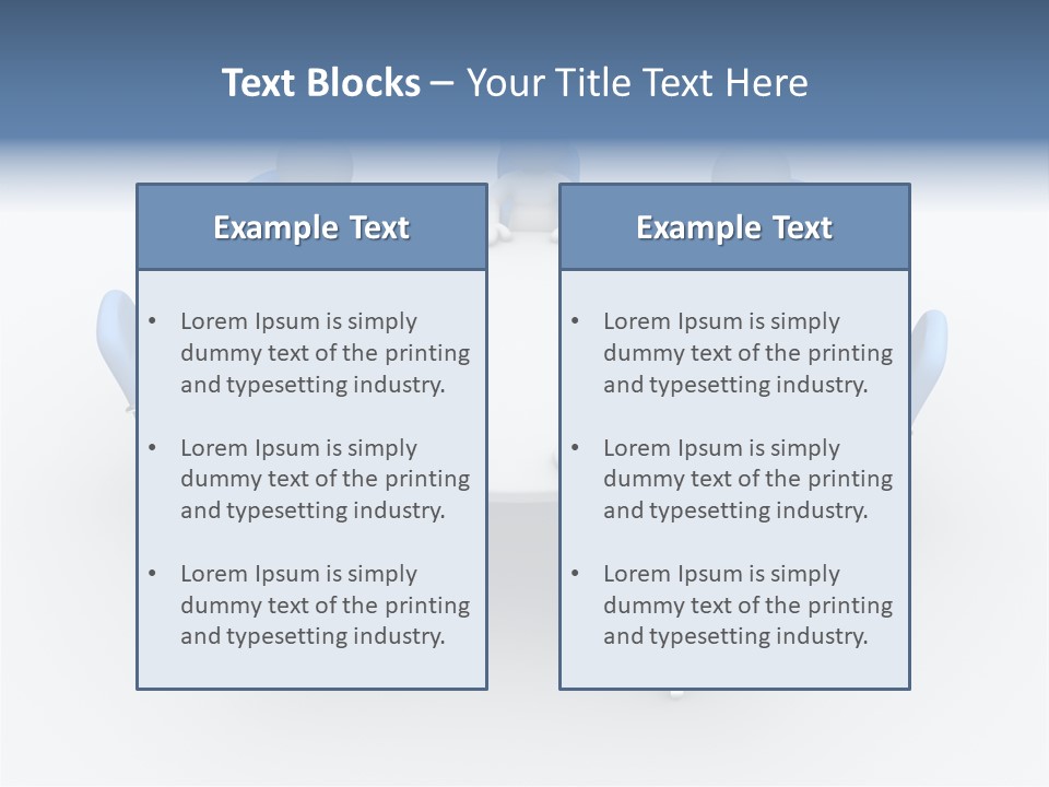 Office Armchair Chair PowerPoint Template