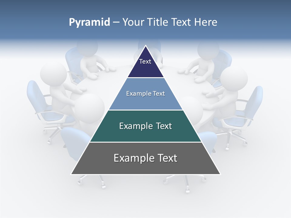 Office Armchair Chair PowerPoint Template