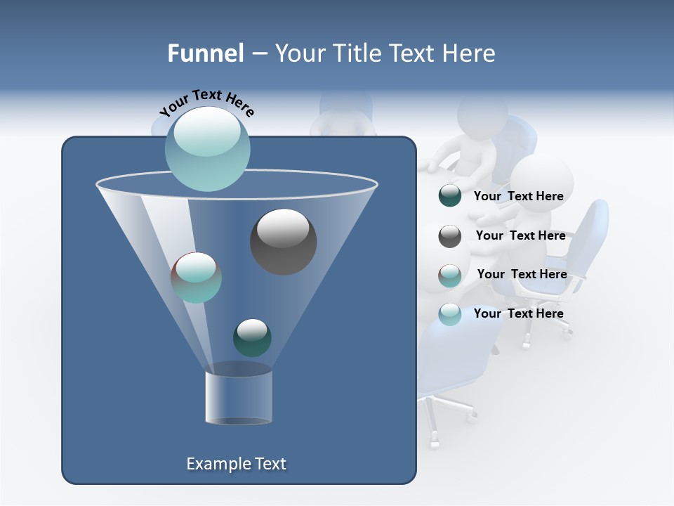 Office Armchair Chair PowerPoint Template