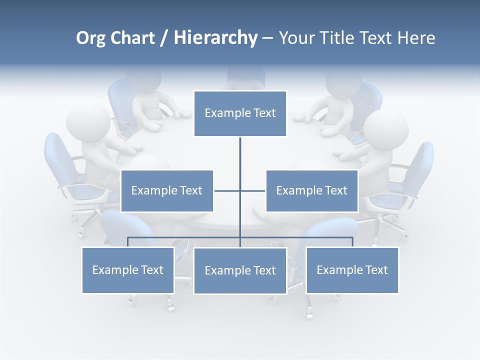 Office Armchair Chair PowerPoint Template