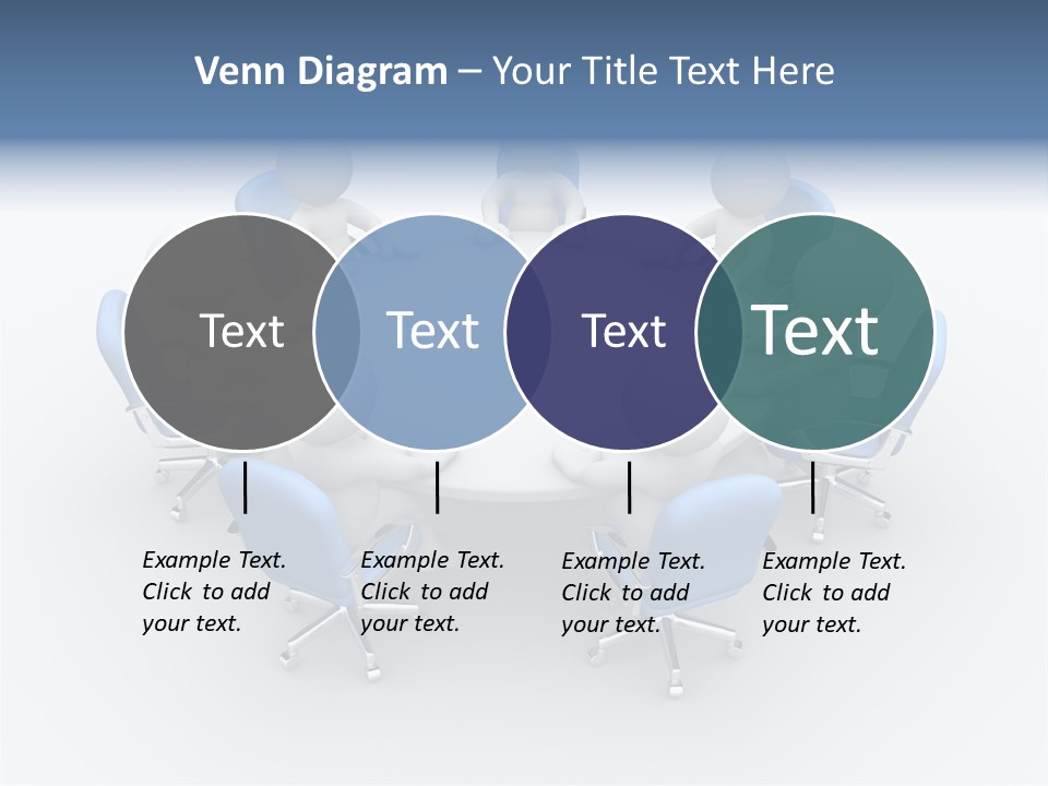 Office Armchair Chair PowerPoint Template