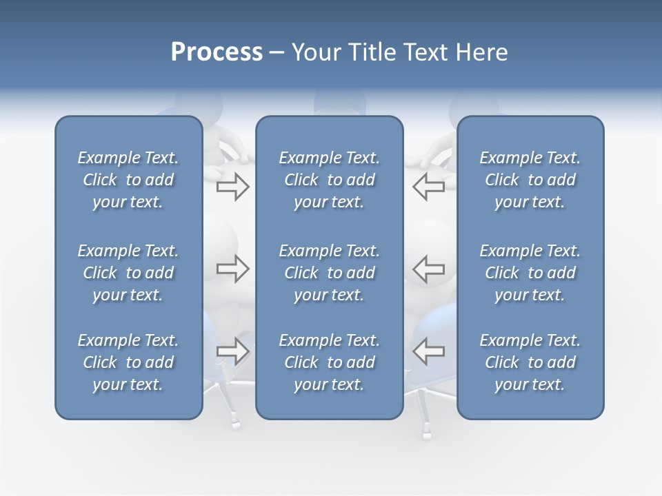 Office Armchair Chair PowerPoint Template