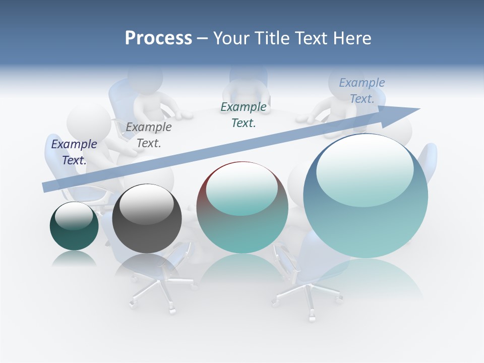 Office Armchair Chair PowerPoint Template