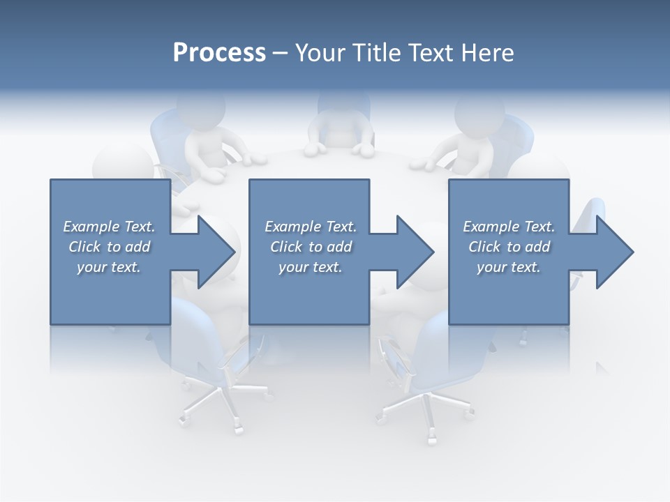 Office Armchair Chair PowerPoint Template