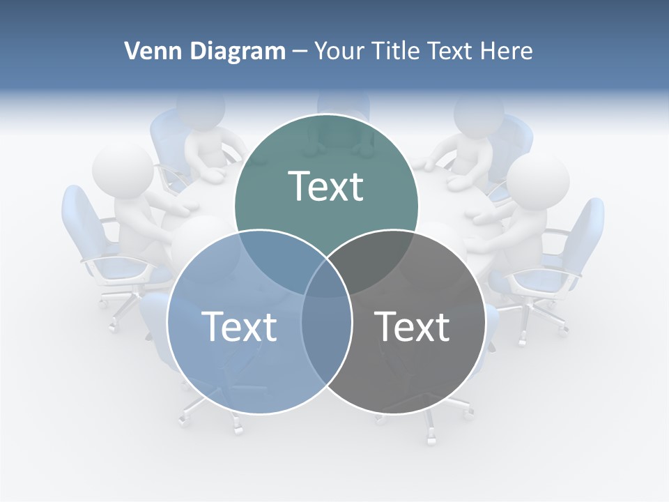 Office Armchair Chair PowerPoint Template