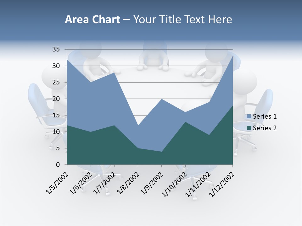 Office Armchair Chair PowerPoint Template