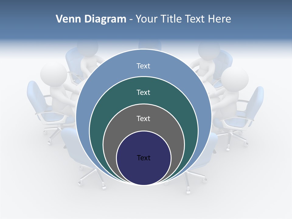 Office Armchair Chair PowerPoint Template