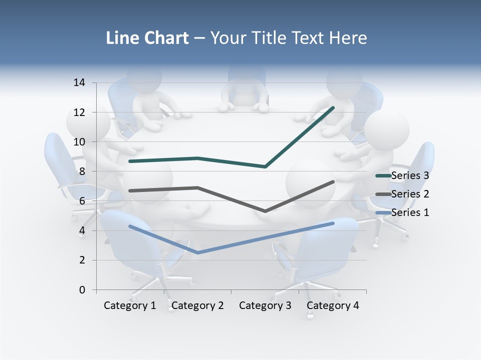 Office Armchair Chair PowerPoint Template