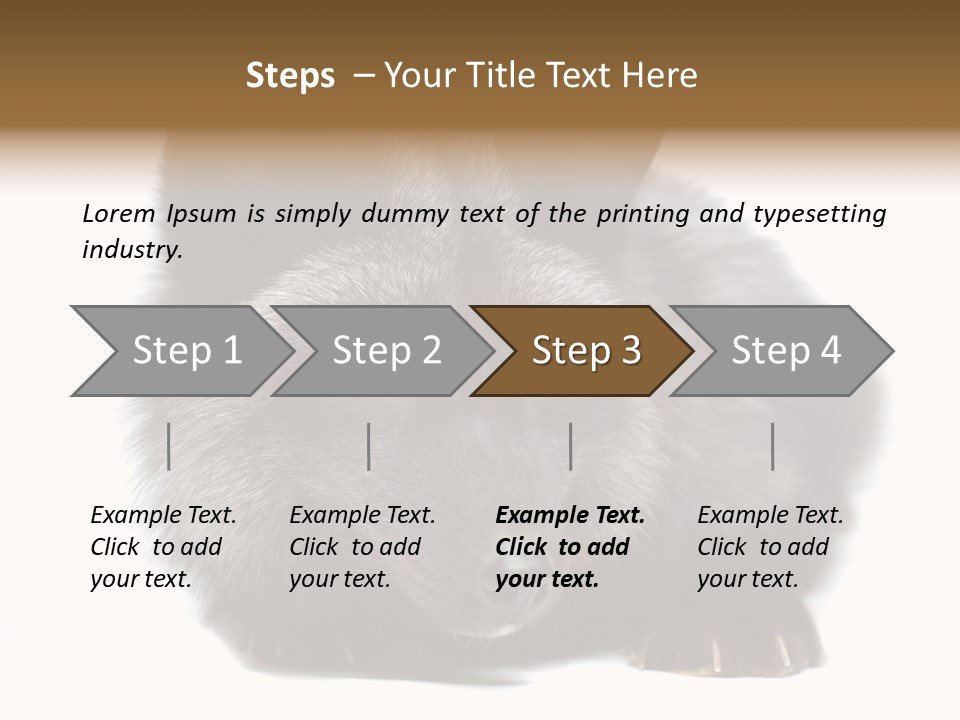 Wild Wild Animal White Background PowerPoint Template