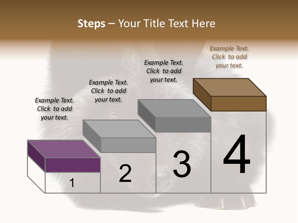 Wild Wild Animal White Background PowerPoint Template