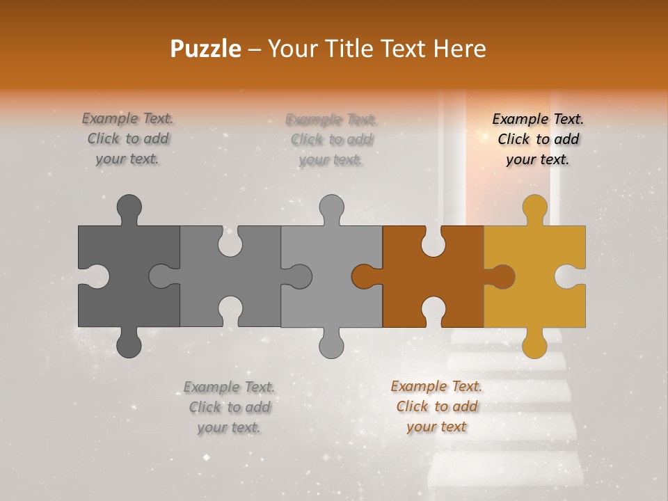 Window Interior Open PowerPoint Template