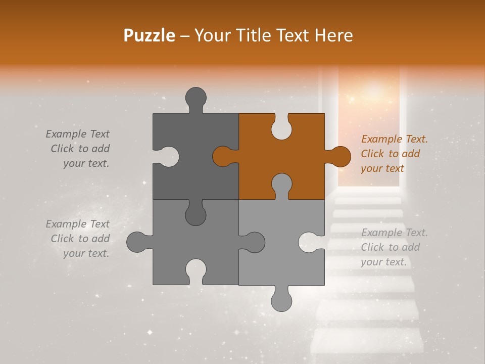 Window Interior Open PowerPoint Template