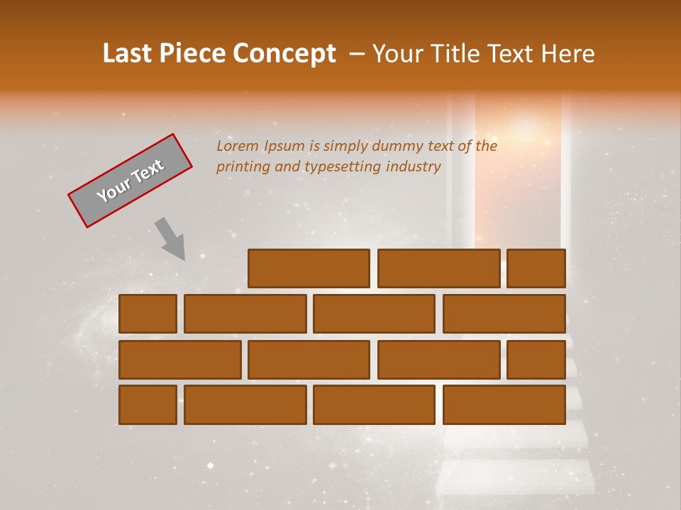Window Interior Open PowerPoint Template