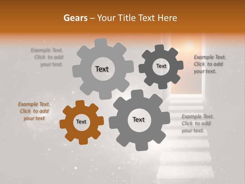 Window Interior Open PowerPoint Template