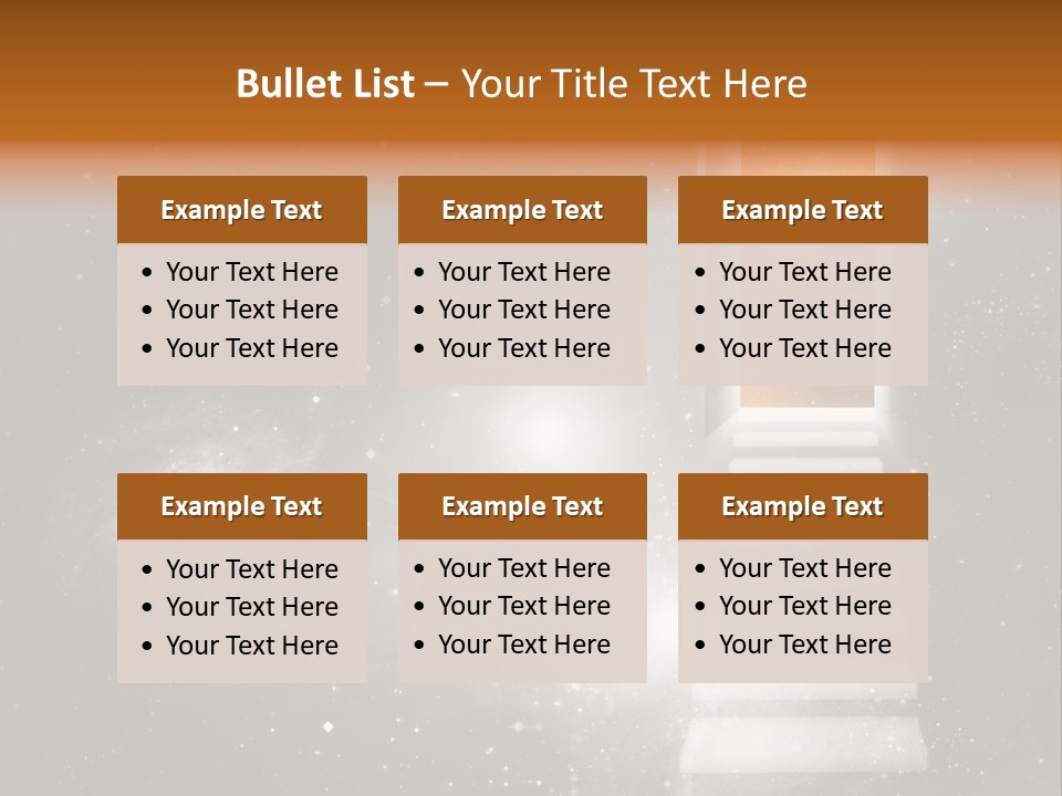 Window Interior Open PowerPoint Template