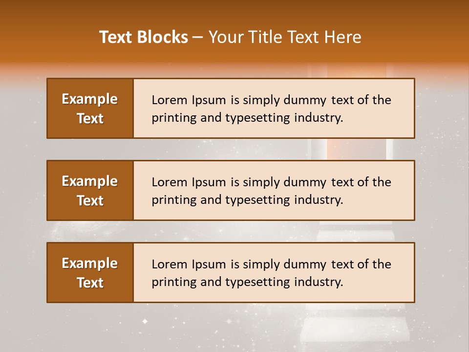 Window Interior Open PowerPoint Template