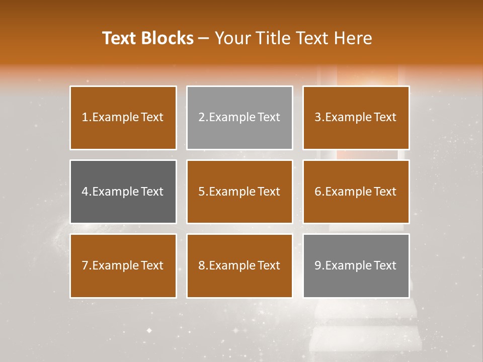 Window Interior Open PowerPoint Template