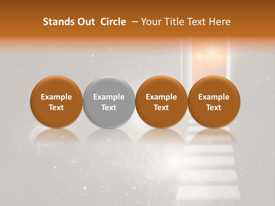 Window Interior Open PowerPoint Template