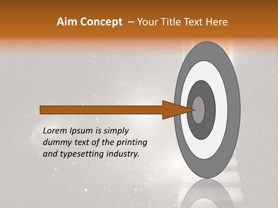 Window Interior Open PowerPoint Template