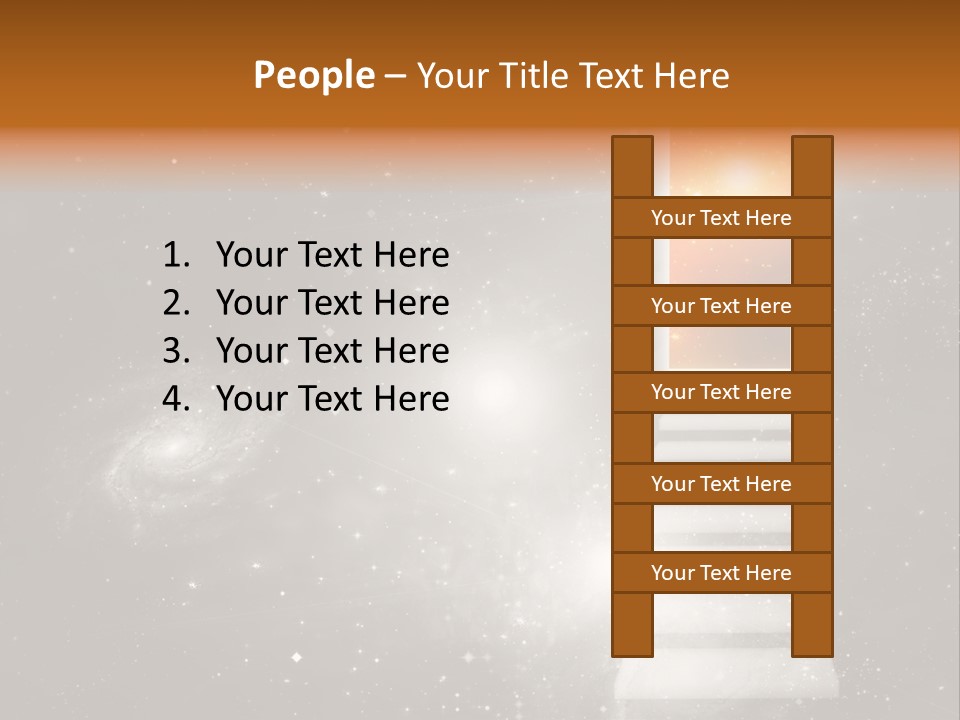 Window Interior Open PowerPoint Template