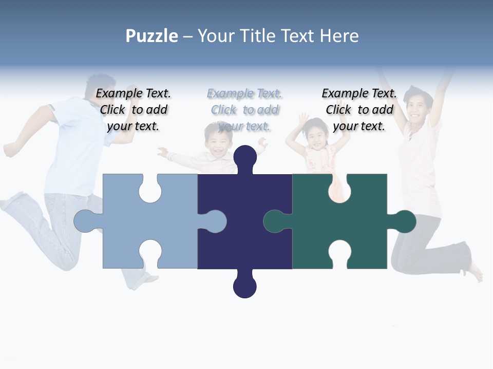 Parent Run Joy PowerPoint Template