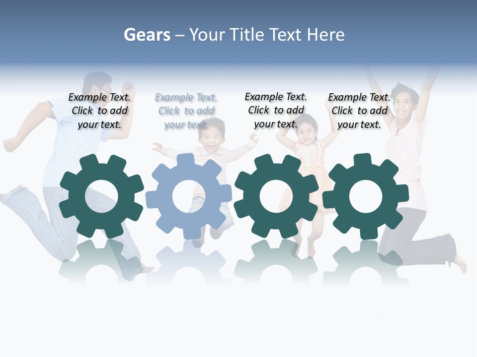 Parent Run Joy PowerPoint Template