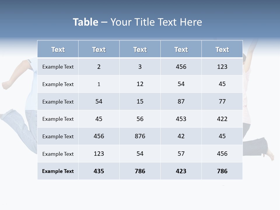 Parent Run Joy PowerPoint Template