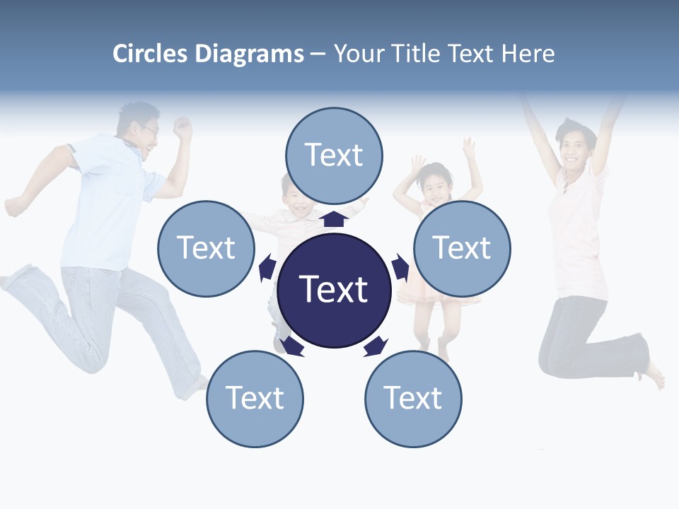 Parent Run Joy PowerPoint Template