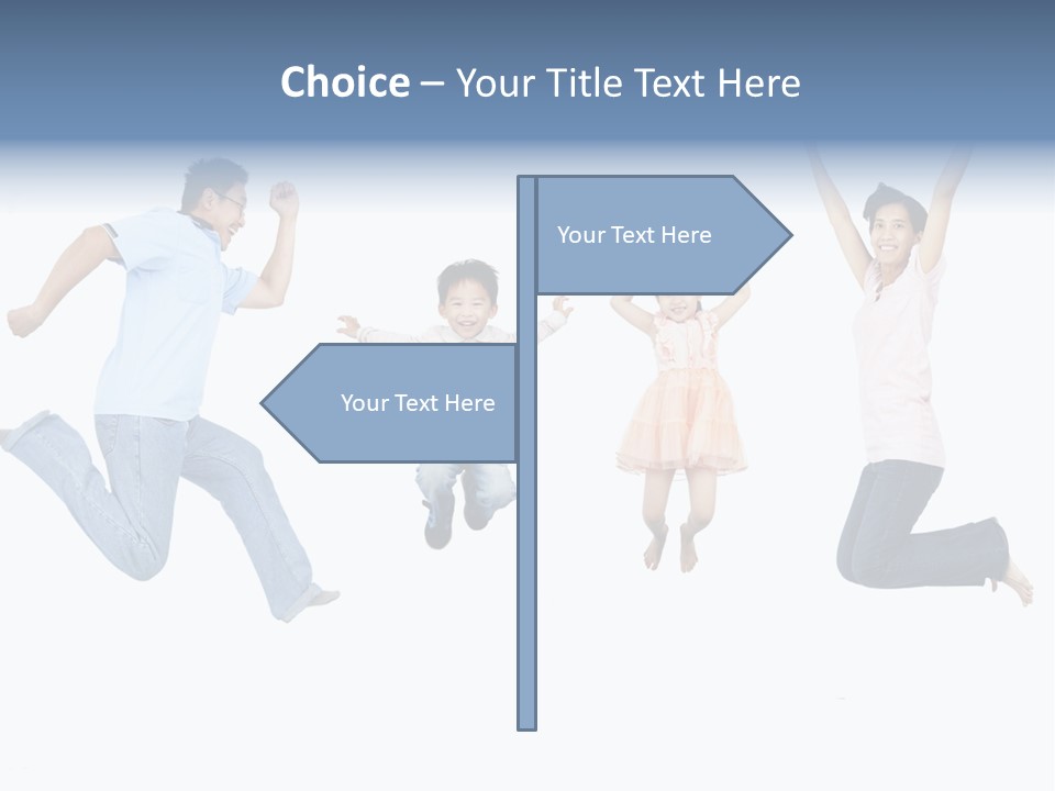 Parent Run Joy PowerPoint Template