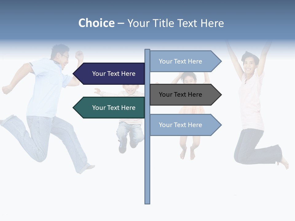 Parent Run Joy PowerPoint Template