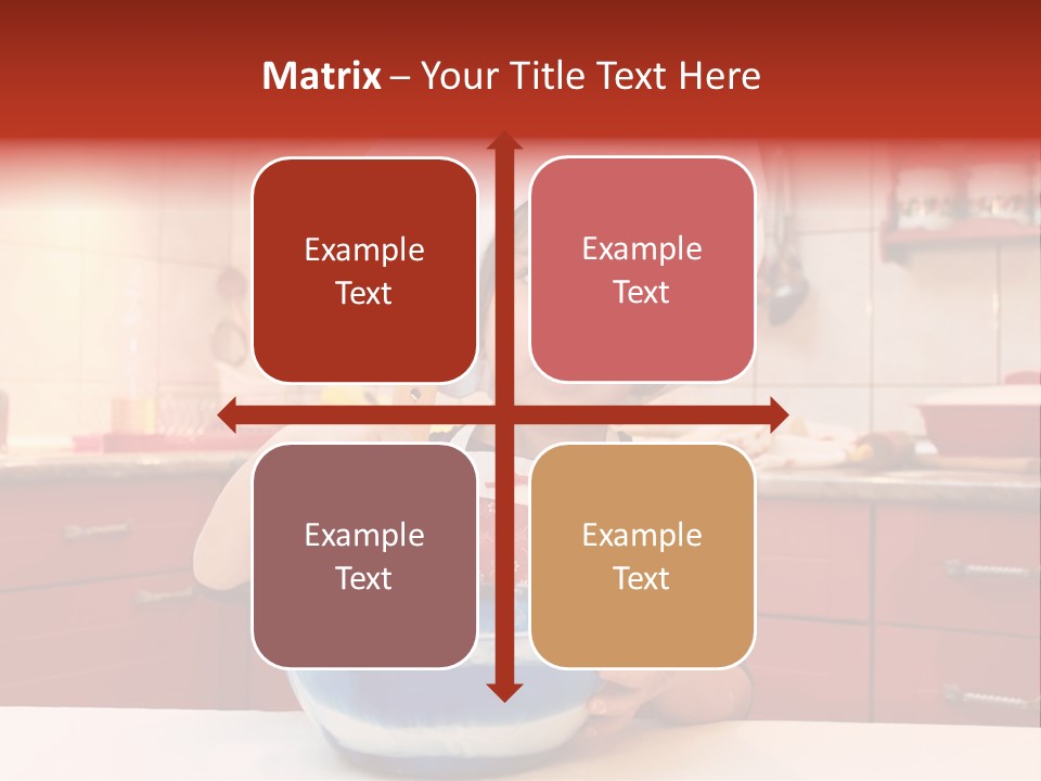Portrait Scoop Happy PowerPoint Template