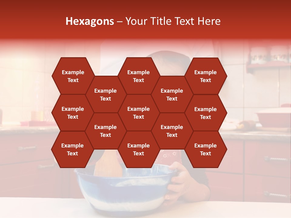 Portrait Scoop Happy PowerPoint Template