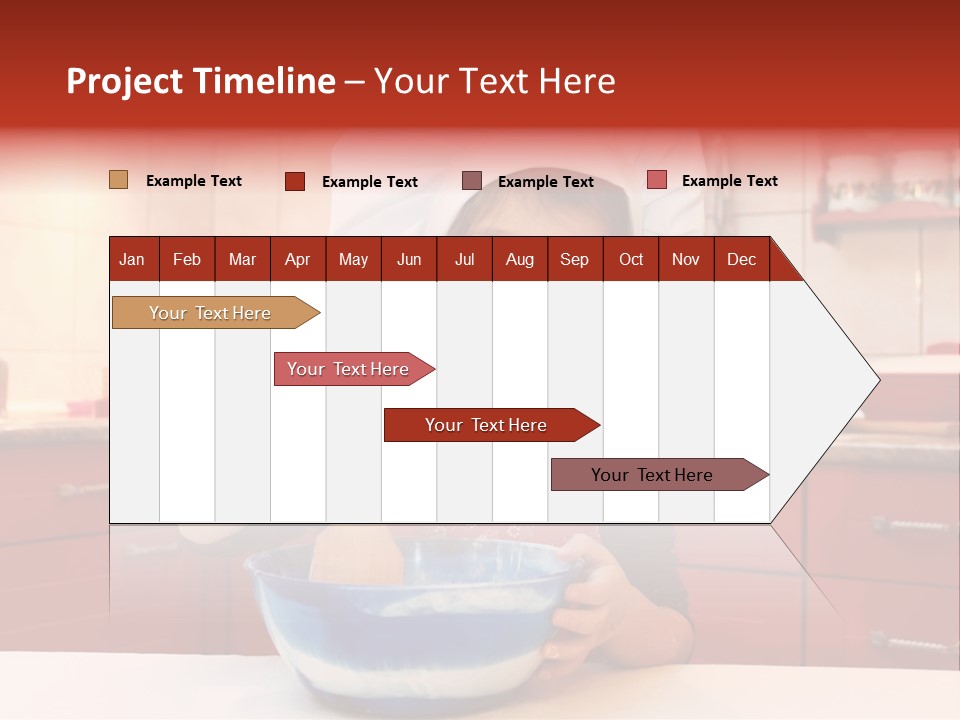 Portrait Scoop Happy PowerPoint Template