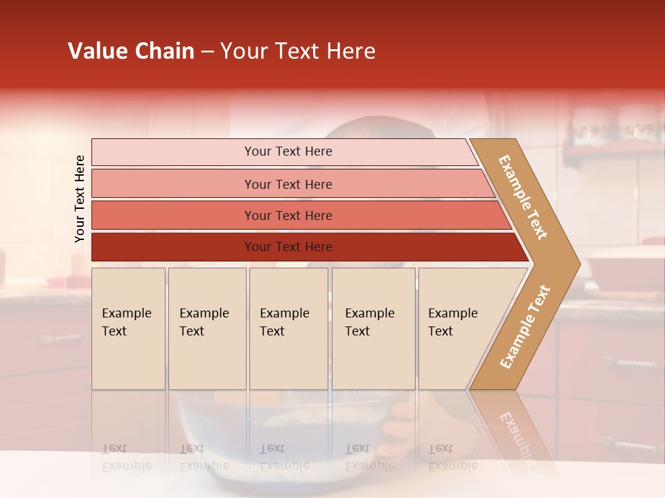 Portrait Scoop Happy PowerPoint Template