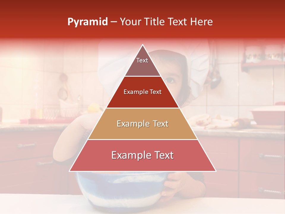 Portrait Scoop Happy PowerPoint Template