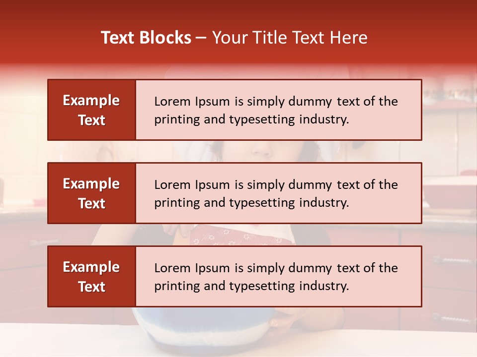 Portrait Scoop Happy PowerPoint Template