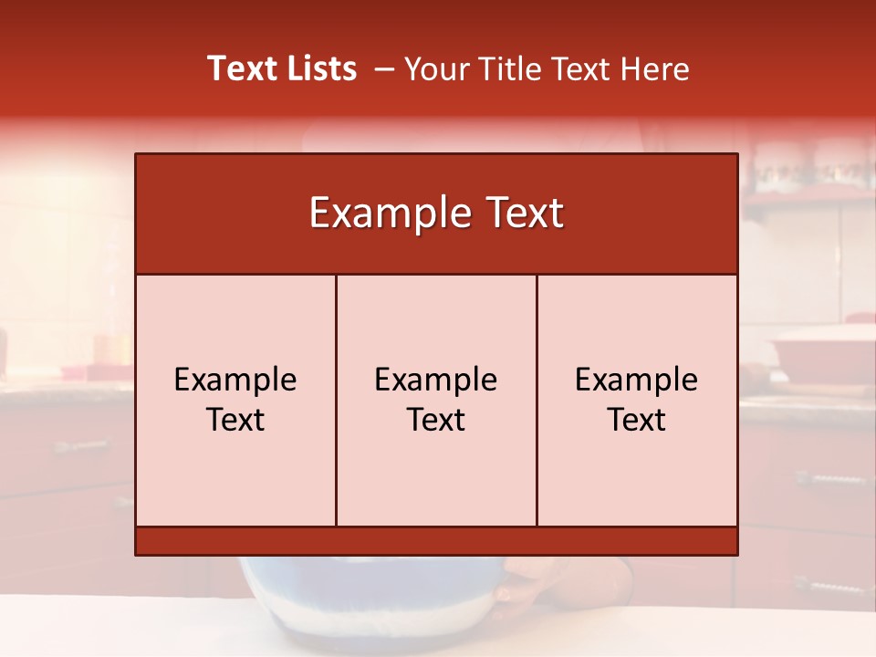 Portrait Scoop Happy PowerPoint Template