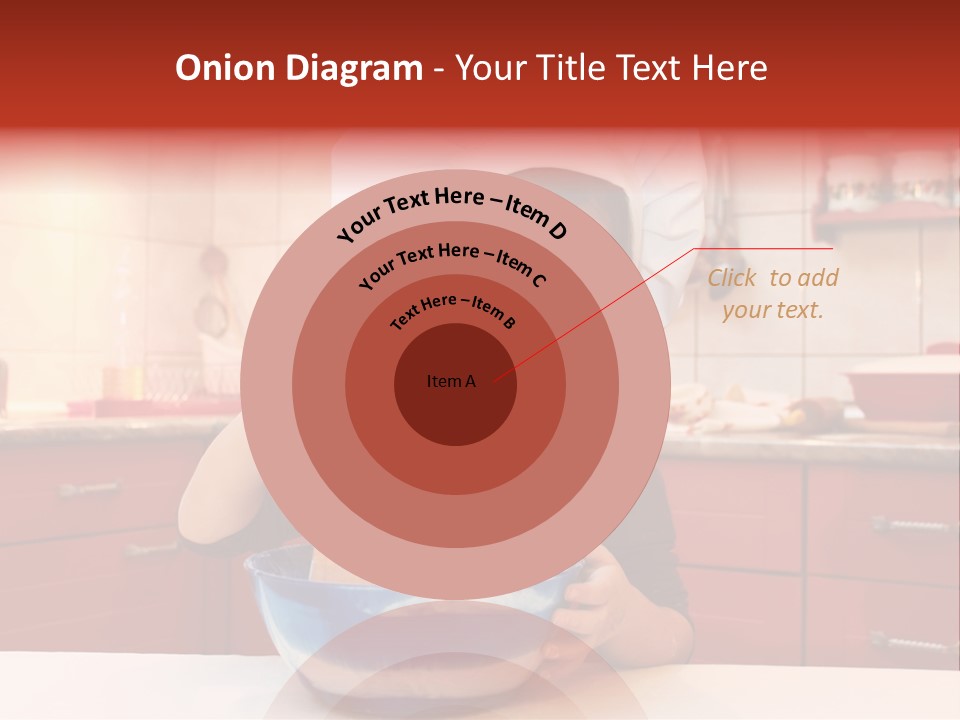 Portrait Scoop Happy PowerPoint Template