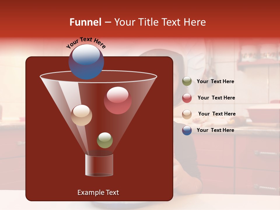 Portrait Scoop Happy PowerPoint Template