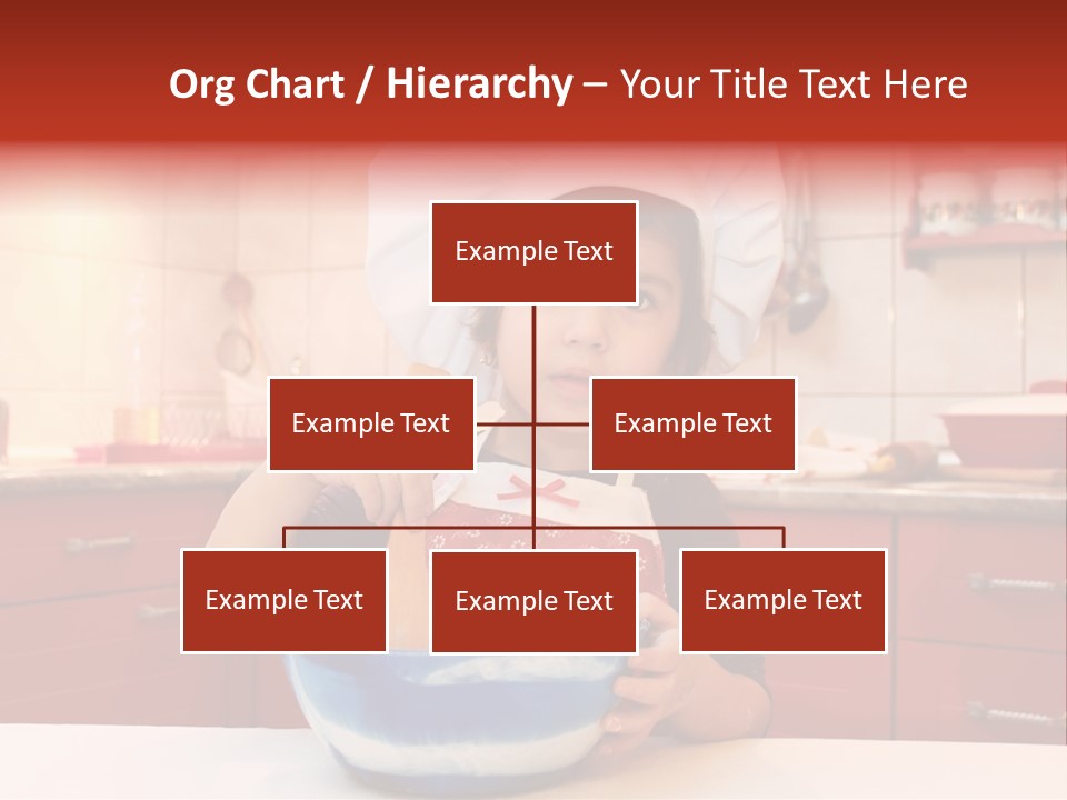 Portrait Scoop Happy PowerPoint Template