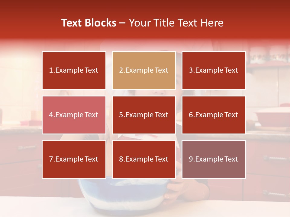 Portrait Scoop Happy PowerPoint Template