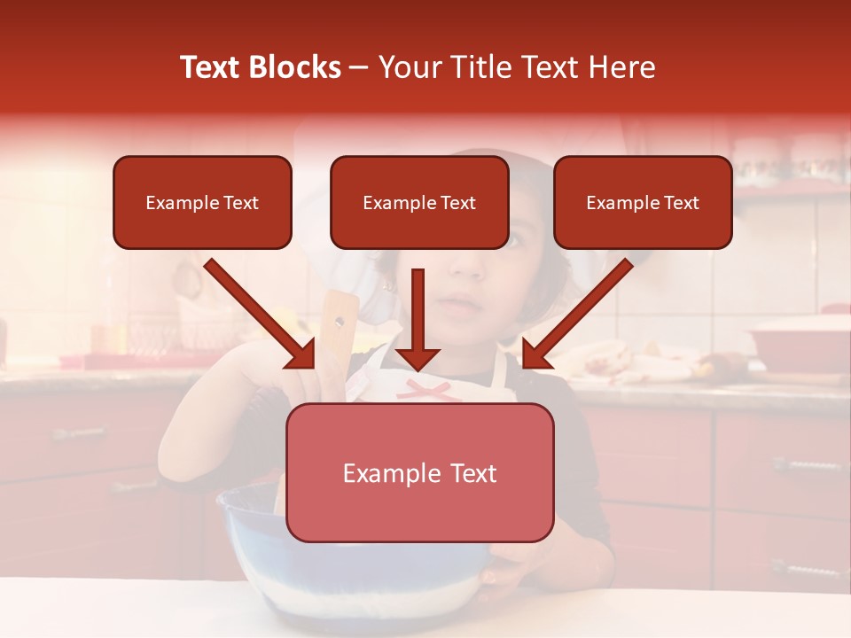 Portrait Scoop Happy PowerPoint Template