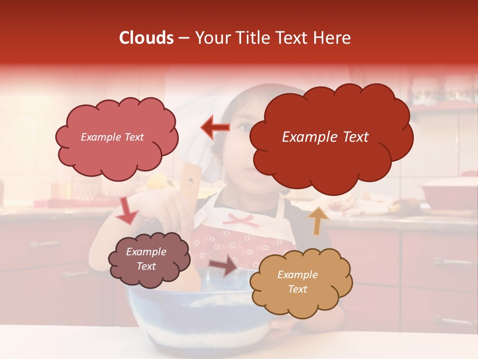 Portrait Scoop Happy PowerPoint Template